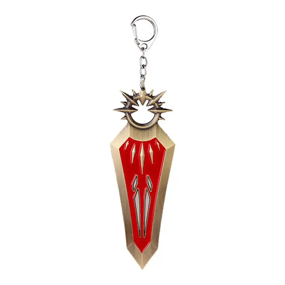 League of Legends The Radiant Dawn Leona Shield Weapon Keychain