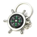 Metal Compass Key Chain 12