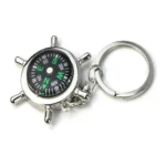 Metal Compass Key Chain 13