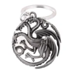 Game of Thrones House Targarye Blood & fire 3D Metal Keychain 9