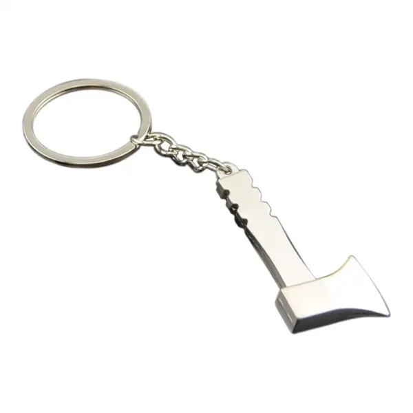 Zinc Alloy Silver Plated Mini Drill Tools Keychain 5