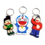 Doremon and friends Rubber Keychain 12