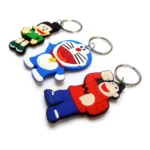 Doremon and friends Rubber Keychain 13