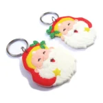 2pcs Christmas Santa Claus Keychain 14