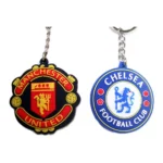 Soft Rubber Manchester United and Chelsea Football Club Keychain 16