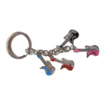 Eeny Guitar Metal Keychain 10