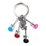 Meeny Guitar Metal Keychain 10