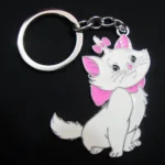 Cute Lovely Cat Metal Keychain 12