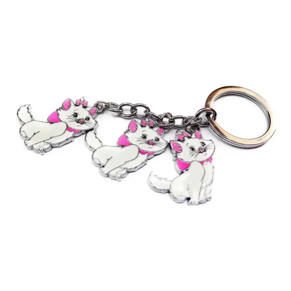 Jaguar Head Leather Keychain 5