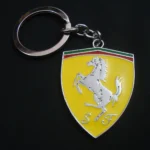 Ferrari Logo Design Metal Keychain 12