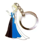 Princess Single Side Embossed Metal Keychain 10