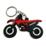 Honda Single Sided Soft Rubber Bike Keychain 9