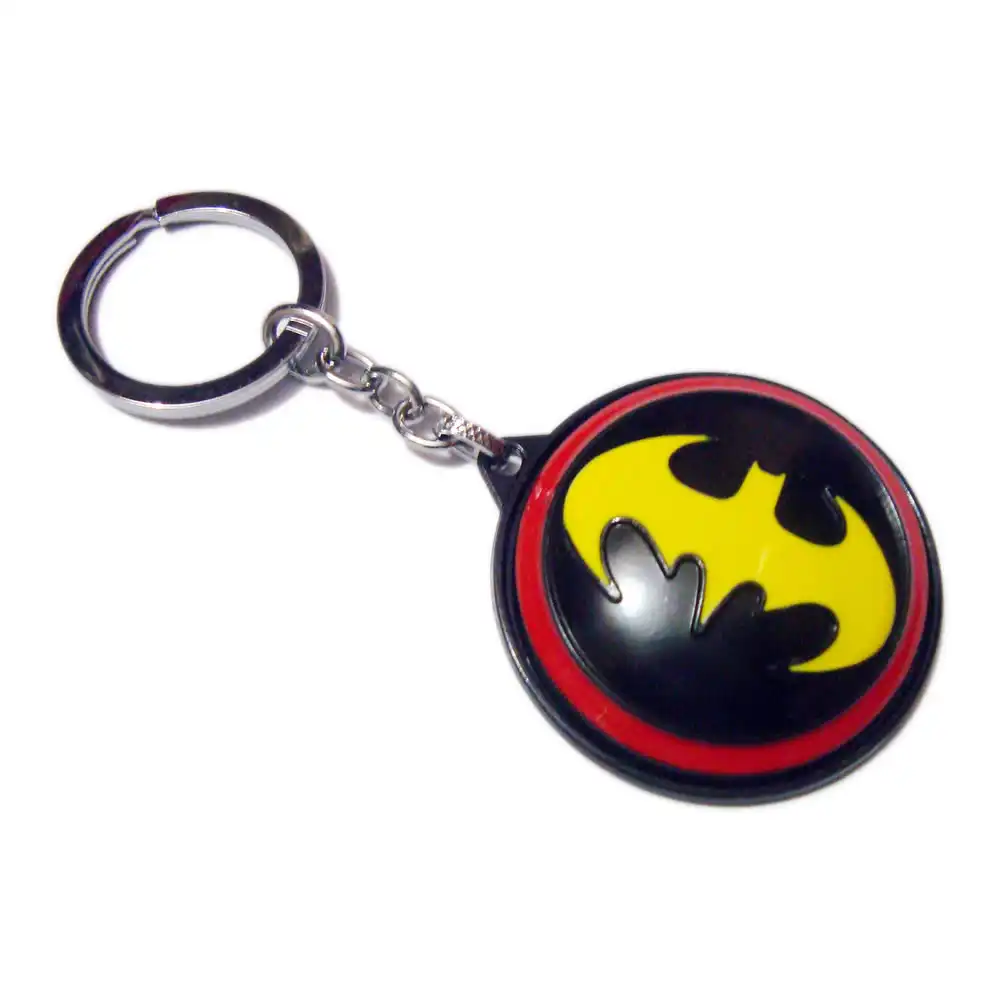 Bat Shape Premium Metal Spin Keychain