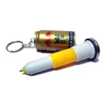 Can Red Bull Shape Portable Ballpoint Pen Fancy Keychain 14